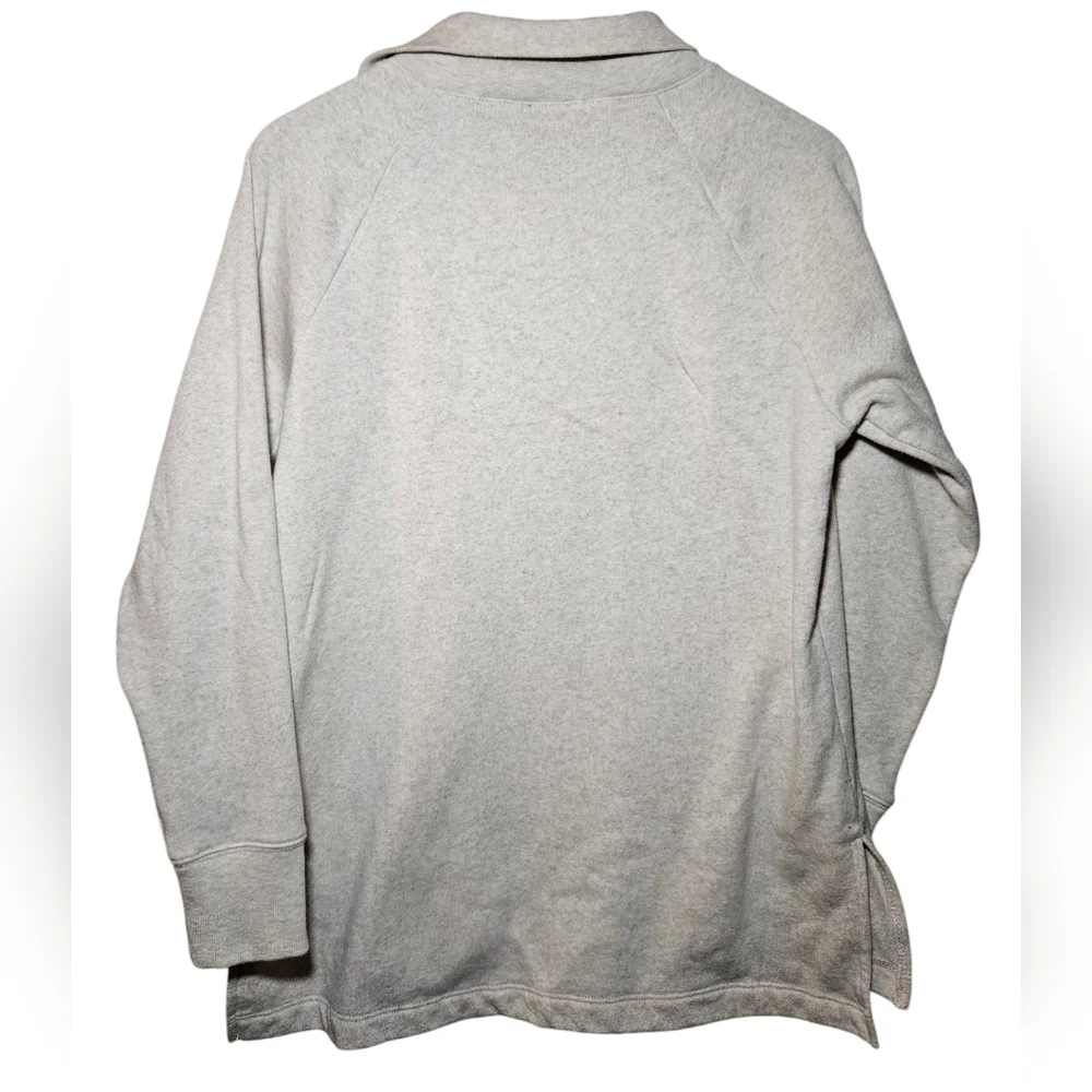 J. Crew Cowl‎ Button Neck Sweatshirt